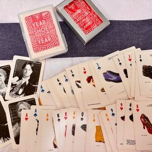 John Fluevog (JF) Playing Cards SEALED in original pkg. With protective case. EN